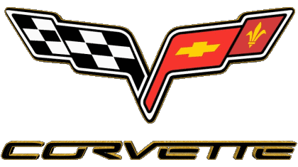 Logo Chevrolet - Corvette Voitures Transports 