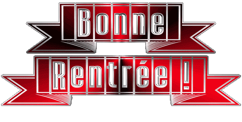 02 Transparenter Hintergrund Bonne Rentrée Französisch Nachrichten 