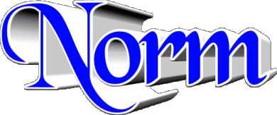 Norm N MASCHIO - UK - USA - IRL - AUS - NZ Nome 