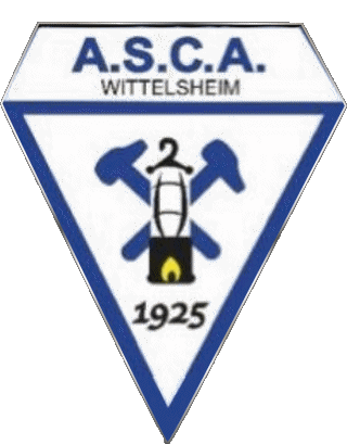 ASCA WITTELSHEIM 68 - Haut-Rhin Grand Est FootBall Club France Logo Sports 