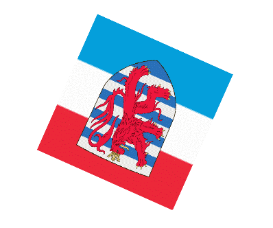 Sphere - Cube Luxembourg Europe Drapeaux 