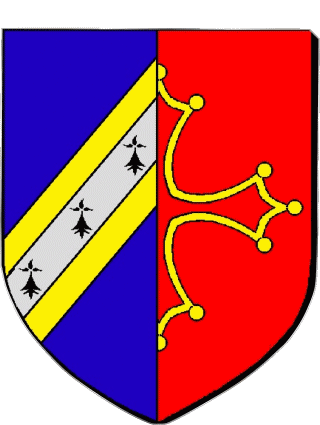 Wappen-Wappen MARVAL 87 Abteilungen - Städte Frankreich Fahnen 