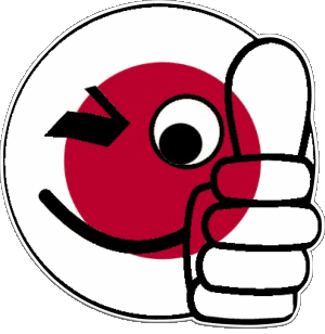 Faccina - OK Giappone Asia Bandiere 