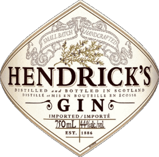 Hendrick's Gin Boissons 