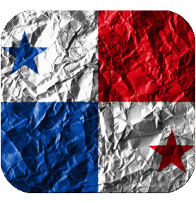 Carré Panama Amériques Drapeaux 