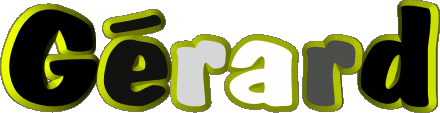 Gérard G MASCULINO - Francia Nombre 
