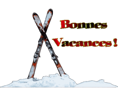 02 Bonnes Vacances Hiver Français Messages 