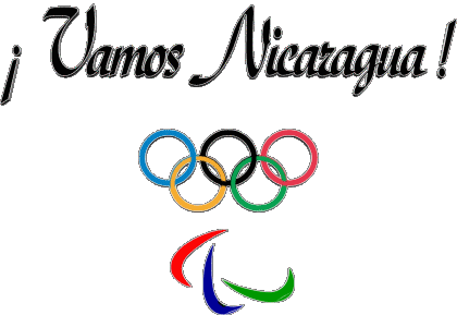 Juegos Olímpicos Vamos Nicaragua Español Mensajes 