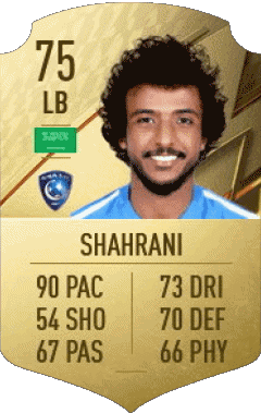 Yasser Al Shahrani Saudi-Arabien F I F A - Karten Spieler Videospiele Multimedia 