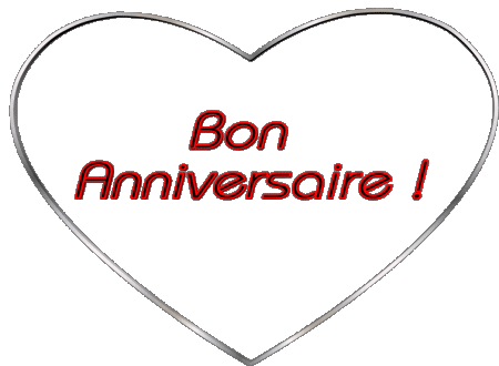 001 Coeur Bon Anniversaire Francese Messagi 