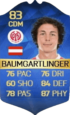 Julian Baumgartlinger Austria F I F A - Giocatori carte Videogiochi Multimedia 