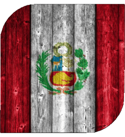 Platz Peru Amerika Fahnen 