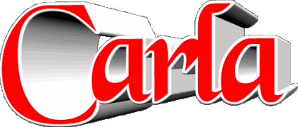 Carla C FEMININ - Italie Prénoms 