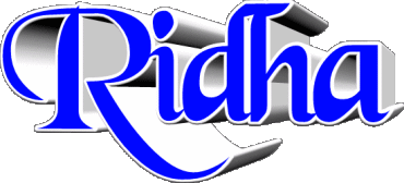 Ridha R MASCULINO - Magreb Musulmán Nombre 