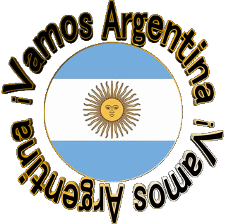 Bandera Vamos Argentina Espagnol Messages 