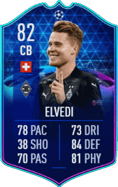 Nico Elvedi Schweiz F I F A - Karten Spieler Videospiele Multimedia 