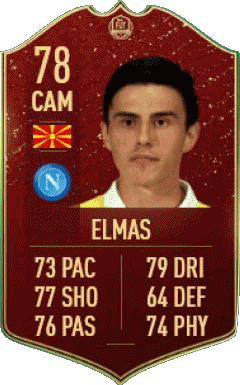 Eljif Elmas Macedonia F I F A - Giocatori carte Videogiochi Multimedia 