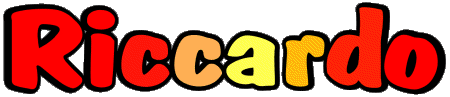 Riccardo R MANN - Italien Vorname 