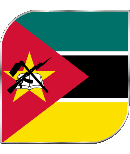 Platz Mozambique Afrika Fahnen 