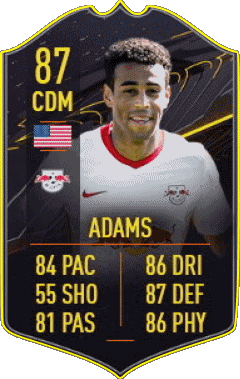 Tyler Adams U S A F I F A - Joueurs Cartes Jeux Vidéo Multi Média 