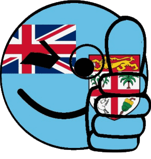 Smiley - OK Fiyi Oceanía Banderas 