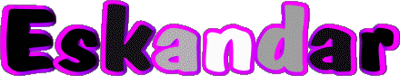 Eskandar E MASCULIN - Maghreb Musulman Prénoms 