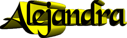 Alejandra A FEMININE - Spain First Names 