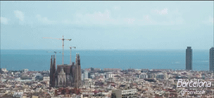 Espagne - Barcelone Places -TimeLapse Humor -  Fun 