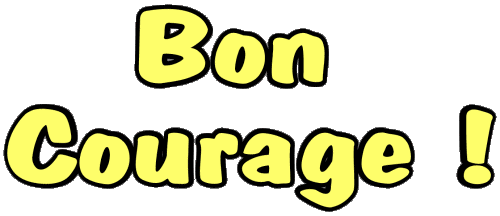 04 Bon Courage Français Messages 
