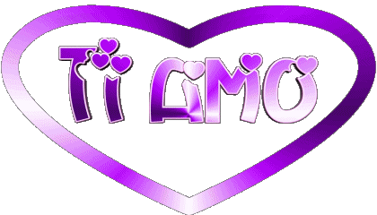 Cuore Ti Amo Italiano Messagi 