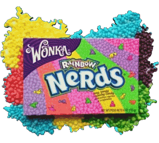 Nerds Süßigkeiten Essen 