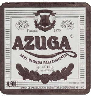 Azuga Rumänien Bier Getränke 