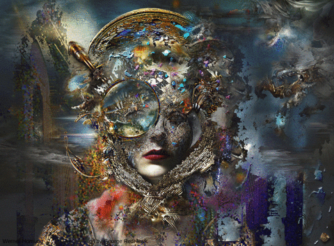 George RedHawk - Couleur GIF Artista Umorismo -  Fun 