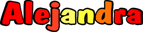 Alejandra A WEIBLICH - Spanien Vorname 