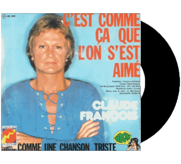 C&#039;est comme ça que l&#039;on s&#039;est aimé - Comme une chanson triste-C&#039;est comme ça que l&#039;on s&#039;est aimé - Comme une chanson triste Claude François Compilación de 70 Francia Música Multimedia 