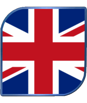 Square UK Europe Flags 