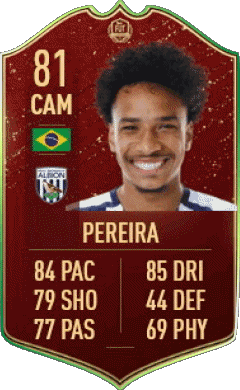 Matheus Fellipe Costa Pereira Brasil F I F A - Jugadores  cartas Vídeo Juegos Multimedia 