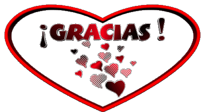 Herz Gracias Spanisch Nachrichten 