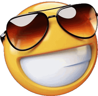 Occhiali da sole Emoticon Messagi 