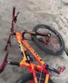 Caídas - Fail Bicicleta de montaña Deportes Humor - Fun 