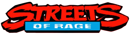 01 Logo Streets of Rage Jeux Vidéo Multi Média 