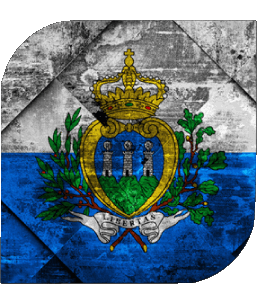 Plaza San Marino Europa Banderas 