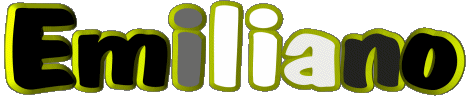 Emiliano E MASCULINO - Italia Nombre 