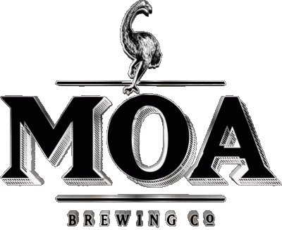 Logo-Logo Moa Neuseeland Bier Getränke 