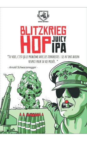 Blitzkrieg hop juicy ipa-Blitzkrieg hop juicy ipa Sainte Cru Francia continentale Birre Bevande 
