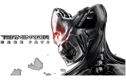 Logo Dark Fate Terminator Movies International Multi Media 