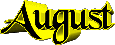 August A MASCULINO - UK - USA - IRL - AUS - NZ Nombre 