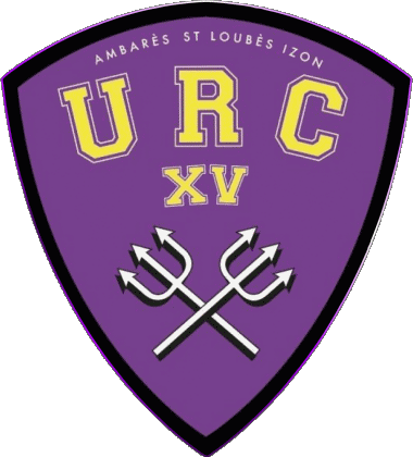 URC XV Ambares  St Loubes  Izon Dept 33 Rugby Club France Logo Sports 