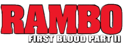 Logo First blood part 2 Rambo V International Multimedia 