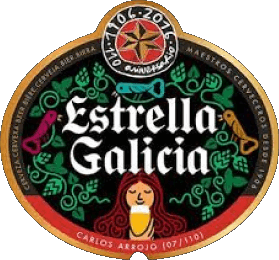 Estrella Galicia Spain Beers Drinks 